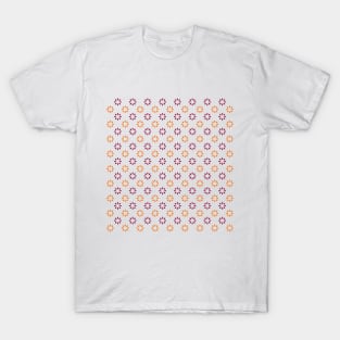 Beautiful pattern on small flowers. T-Shirt